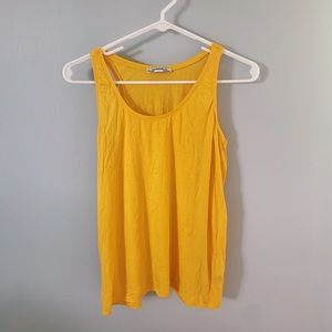 Vibrant yellow tank top